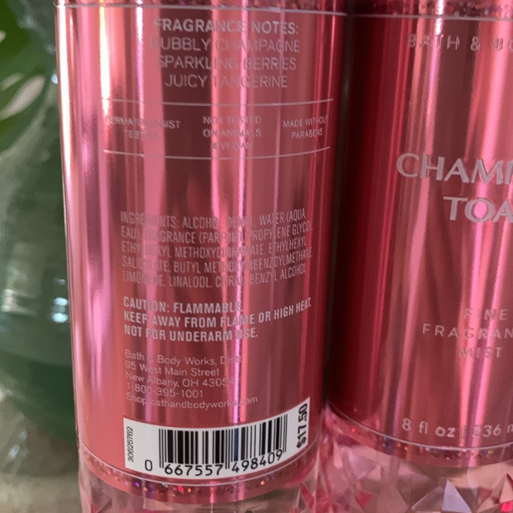 Bath & Body Works Champagne Toast Fragrance Mist - Picture 2 of 2